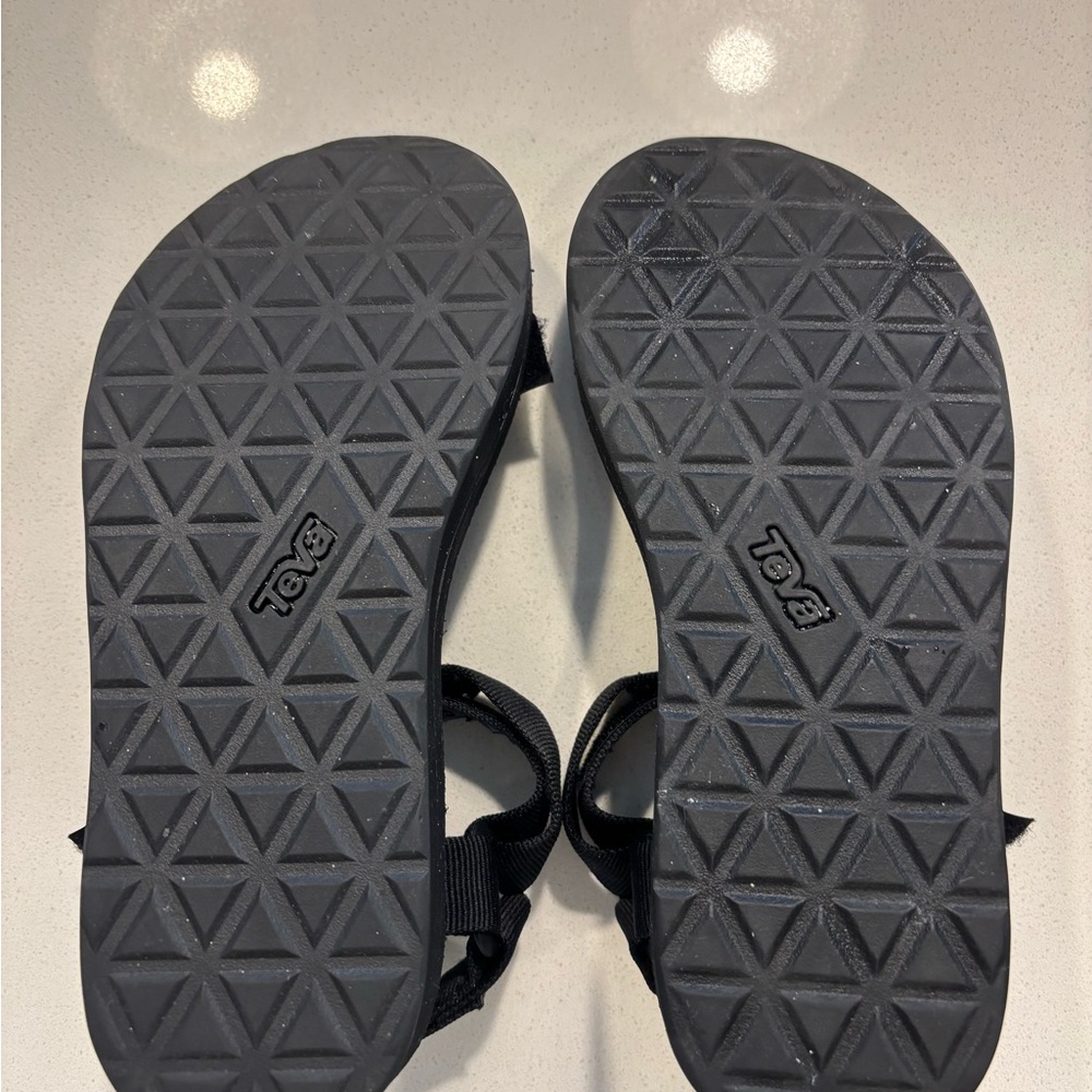 Teva Black Platform Sandals for Women - Picture 3 of 5